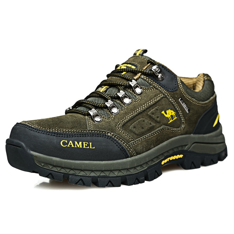 Leather Men Hiking Shoes
