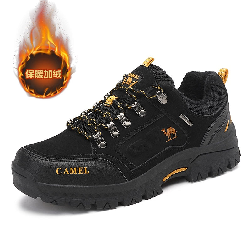Leather Men Hiking Shoes