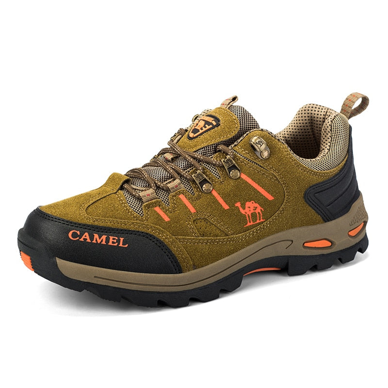 Leather Men Hiking Shoes